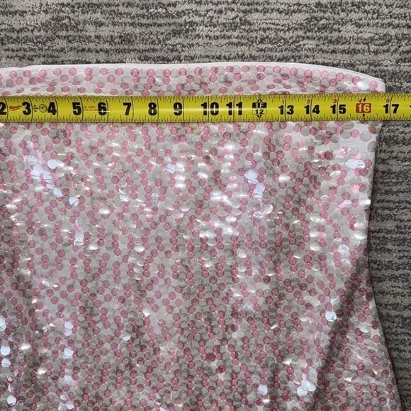 NWT Susana Monaco Dot Sequin Tube Dress Ballet Slipper Revolve XL - Picture 7 of 12